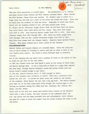 Notes from an Interview with Mike Molberg