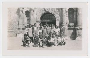 Students at the Alamo