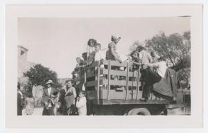 Students in a Wagon